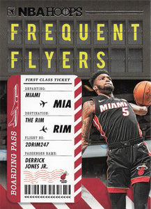 2020-21 Panini Hoops Frequent Flyers Derrick Jones Jr. #2