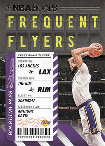 2020-21 Panini Hoops Frequent Flyers Anthony Davis #5