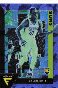 2020-21 Panini Flux Blue Cracked Ice Prizm Jalen Smith #235 RC