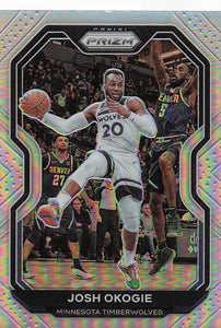 2020-21 Panini Prizm Silver Prizm Josh Okogie #155