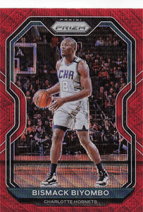 2020-21 Panini Prizm Ruby Wave Prizm Bismack Biyombo #65