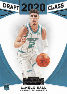 2020-21 Panini Contenders 2020 Draft Class Contenders LaMelo Ball #25 RC