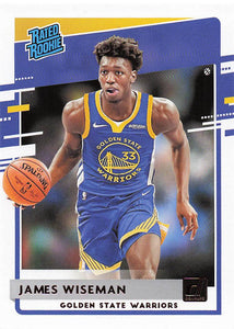 2020-21 Panini Donruss James Wiseman #226 RC