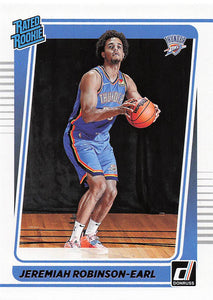 2021-22 Panini Donruss Jeremiah Robinson-Earl #220 RC