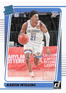 2021-22 Panini Donruss Aaron Wiggins #241 RC