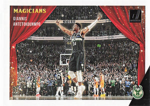 2021-22 Panini Donruss Magicians Giannis Antetokounmpo #1