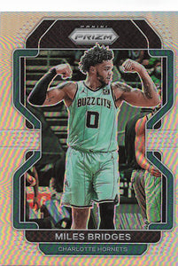 2021-22 Panini Prizm Silver Prizm Miles Bridges #132