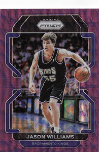 2021-22 Panini Prizm Purple Wave Prizm Jason Williams #266