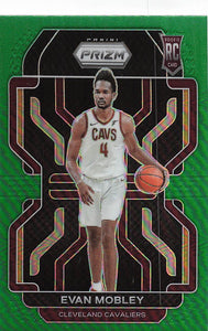 2021-22 Panini Prizm Green Prizm Evan Mobley #325 RC