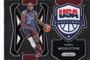 2021-22 Panini Prizm USA Basketball Khris Middleton #5
