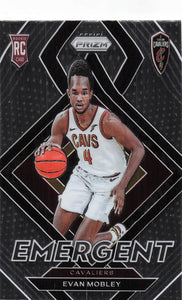 2021-22 Panini Prizm Emergent Evan Mobley #9 RC