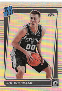 2021-22 Donruss Optic Holo Prizm Joe Wieskamp #180 RC