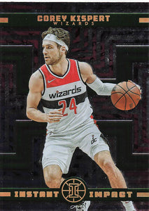 2021-22 Panini Illusions Instant Impact Corey Kispert #12