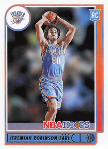2021-22 Panini NBA Hoops Jeremiah Robinson-Earl #225 RC