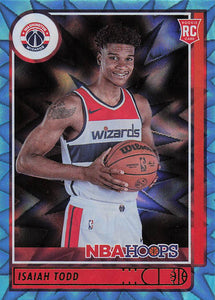 2021-22 Panini NBA Hoops Teal Explosion Isaiah Todd #241 RC