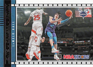 2021-22 Panini NBA Hoops Lights Camera Action LaMelo Ball #14