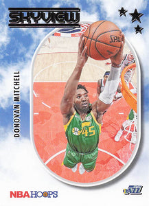 2021-22 Panini NBA Hoops Skyview Donovan Mitchell #8
