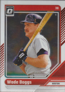 2024 Donruss Baseball Optic Wade Boggs #51