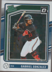 2024 Donruss Baseball Optic Gabriel Gonzalez #182