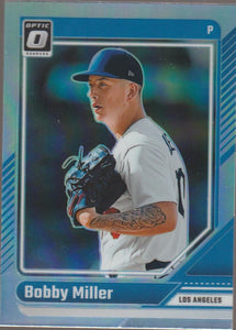 2024 Donruss Baseball Optic Holo Bobby Miller #69