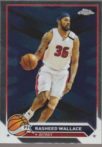 2023-24 Topps Chrome Basketball Rasheed Wallace #19