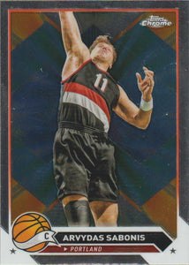 2023-24 Topps Chrome Basketball Arvydas Sabonis #17