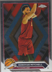 2023-24 Topps Chrome Basketball Donovan Mitchell #45