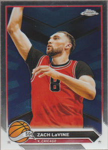 2023-24 Topps Chrome Basketball Zach Lavine #55