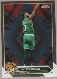 2023-24 Topps Chrome Basketball Jaylen Brown #78