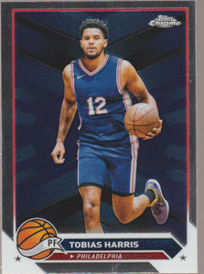 2023-24 Topps Chrome Basketball Tobias Harris #70