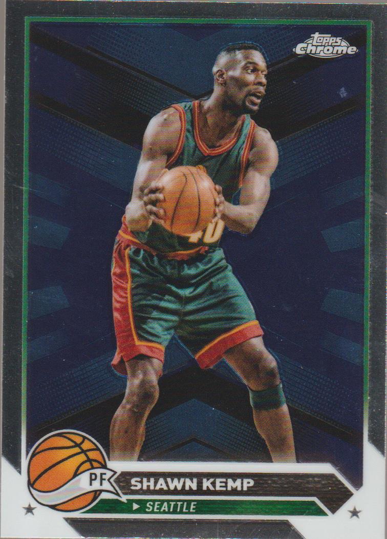 2023-24 Topps Chrome Basketball Shawn Kemp #88