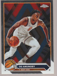 2023-24 Topps Chrome Basketball OG Anunoby #123