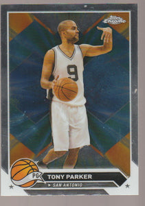 2023-24 Topps Chrome Basketball Tony Parker #104