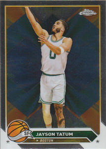 2023-24 Topps Chrome Basketball Jayson Tatum #164