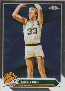 2023-24 Topps Chrome Basketball Larry Bird #175