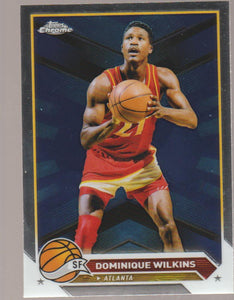 2023-24 Topps Chrome Basketball Dominique Wilkins #166