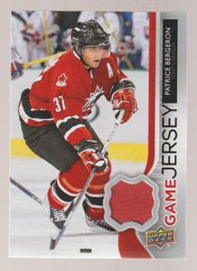 2014-15 Upper Deck UD Game Jerseys Patrice Bergeron #GJ-PB