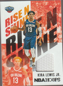 2020-21 Panini NBA Hoops Rise N Shine Memorabilia Kira Lewis Jr. #RNS-KLJ