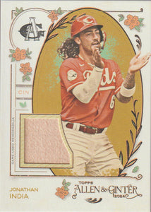 2024 Topps Allen & Ginter Relics B Jonathan India #AGR-JI