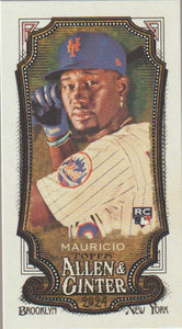 2024 Topps Allen & Ginter Mini Ronny Mauricio #67 RC