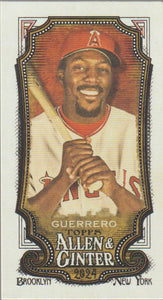 2024 Topps Allen & Ginter Mini Vladimir Guerrero #180