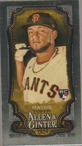 2024 Topps Allen & Ginter Chrome Mini Luis Matos #59 RC