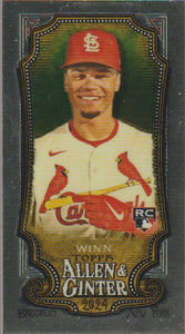 2024 Topps Allen & Ginter Chrome Mini Masyn Winn #24 RC