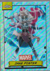 2024 Topps Chrome Marvel Refractor Jane Foster #22