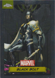 2024 Topps Chrome Marvel Black Bolt #18