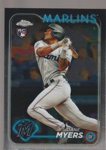 2024 Topps Chrome Dane Myers #46 RC