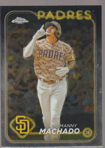 2024 Topps Chrome Manny Machado #12