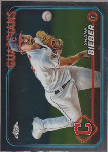 2024 Topps Chrome Shane Bieber #149