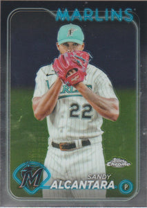 2024 Topps Chrome Sandy Alcantara #138