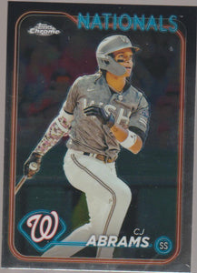 2024 Topps Chrome CJ Abrams #247